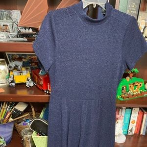 Navy blue dress